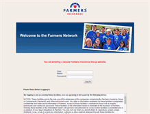 Tablet Screenshot of agentapp.farmersinsurance.com
